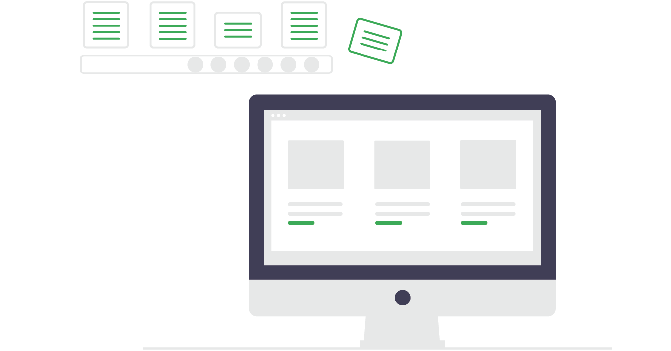 Illustration d'un flux d'informations