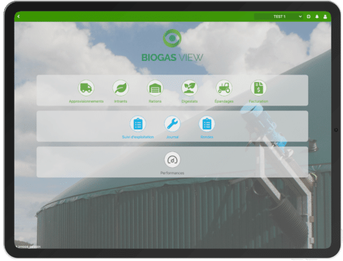 Interface Biogasview